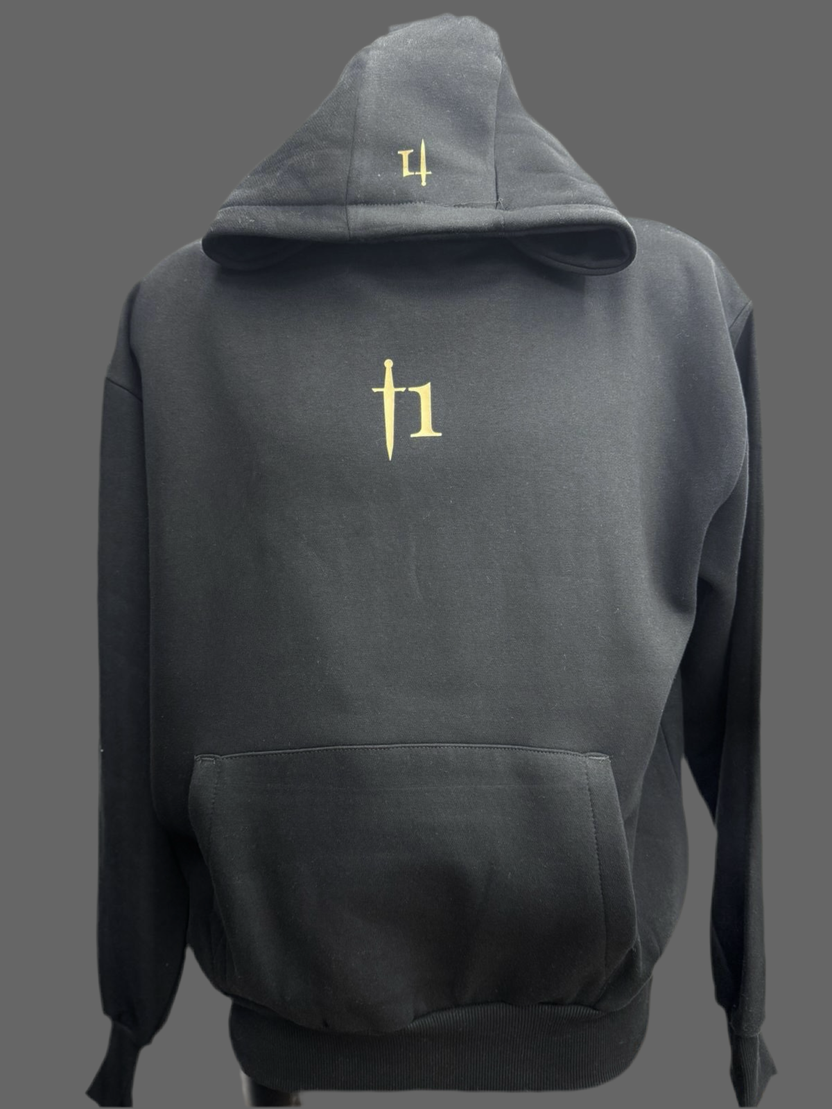 Oversized Black Hoodie