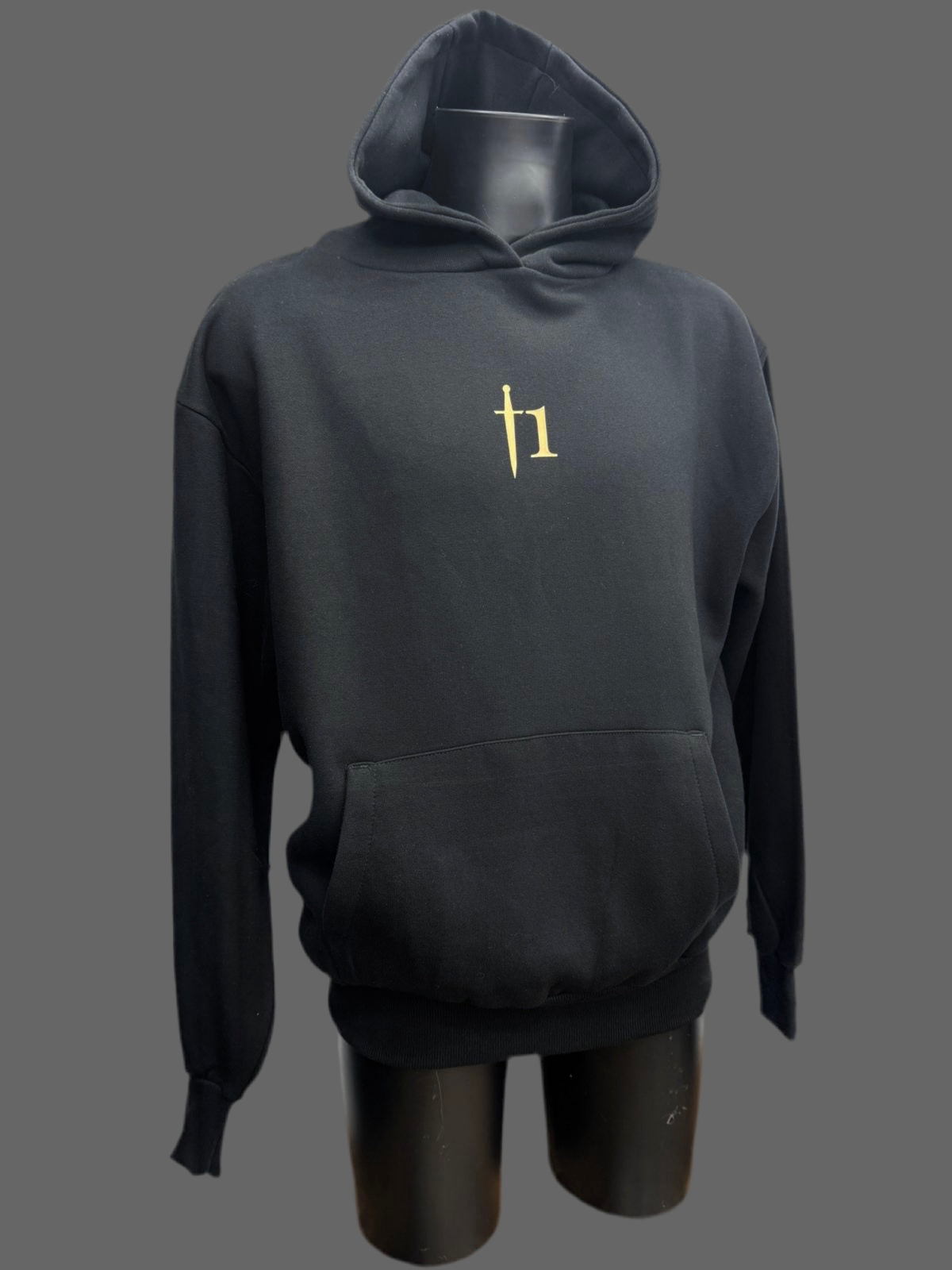 Oversized Black Hoodie